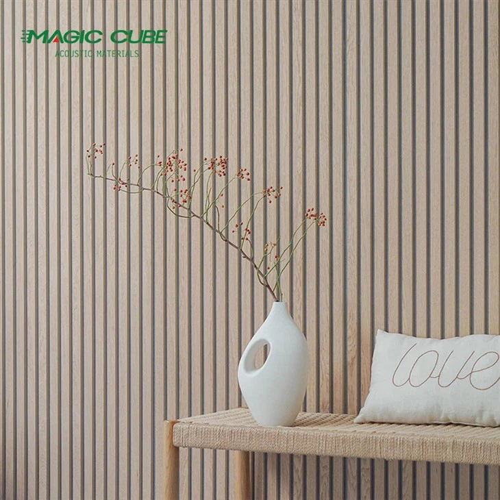 Pet Wooden Veneer Acoustic Panel