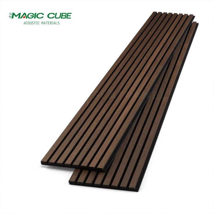 Pet Wooden Veneer Acoustic Panel